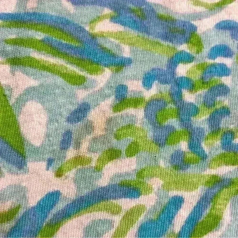 Lilly Pulitzer Womens Harper Any Fins Possible Pom Pom Accent Shift Dress XXS - Picture 15 of 15